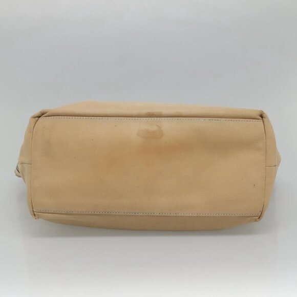 BURBERRY Blue Label Nova Check Tote Bag Canvas Beige Auth ti2867 - Picture 6 of 16